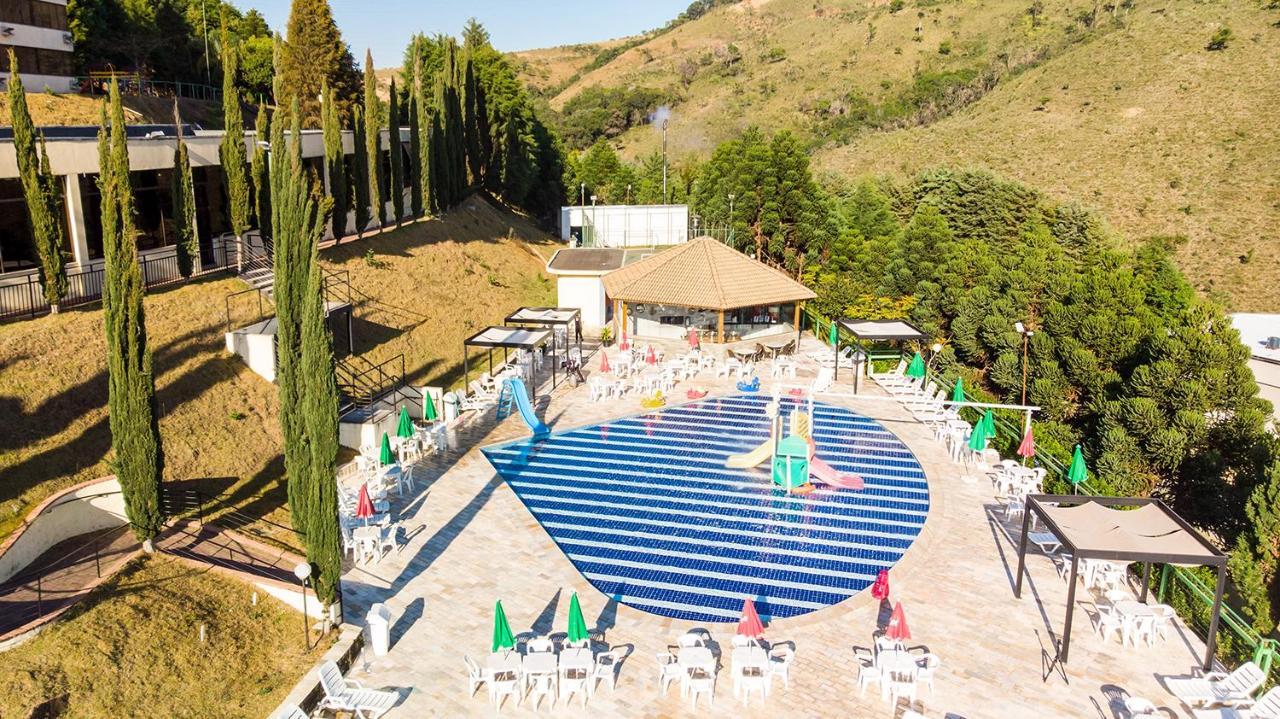 Hotel Golden Park All Inclusive Pocos De Caldas By Nacional Inn Bagian luar foto Aerial view of the swimming pool