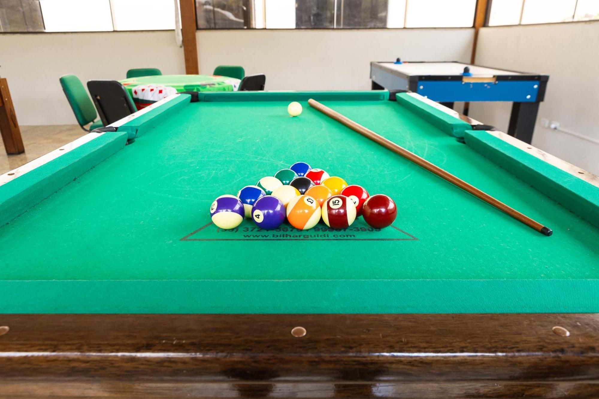 Hotel Golden Park All Inclusive Pocos De Caldas By Nacional Inn Bagian luar foto Pool table